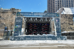 Winter Warm-up: NPi Audio Visual Saves Time and Labor by Ditching Ballast Blocks for Stageline Heated Pads