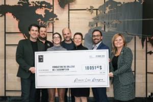 Stageline frappe un grand coup pour la Fondation du Collège de L&rsquo;Assomption
