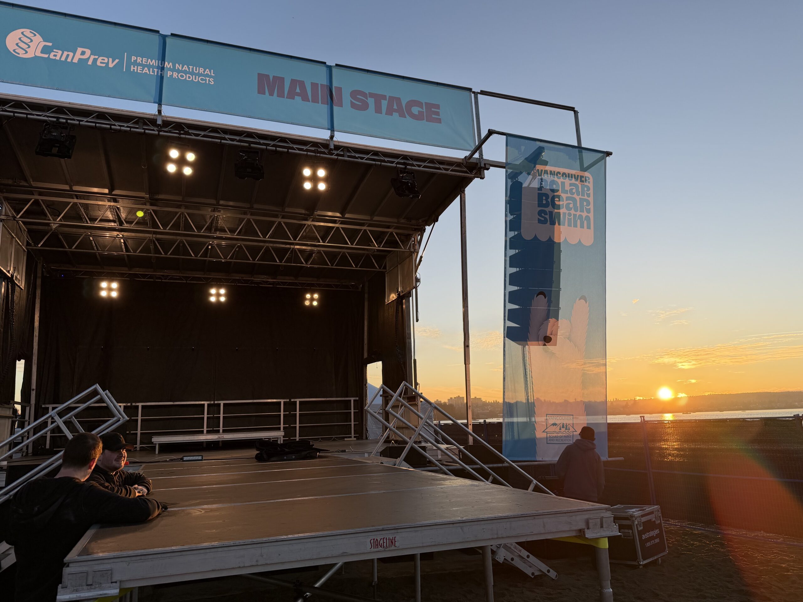 L&rsquo;Ingénierie du Polar Bear Swim 2026 avec la SL100 de Stageline